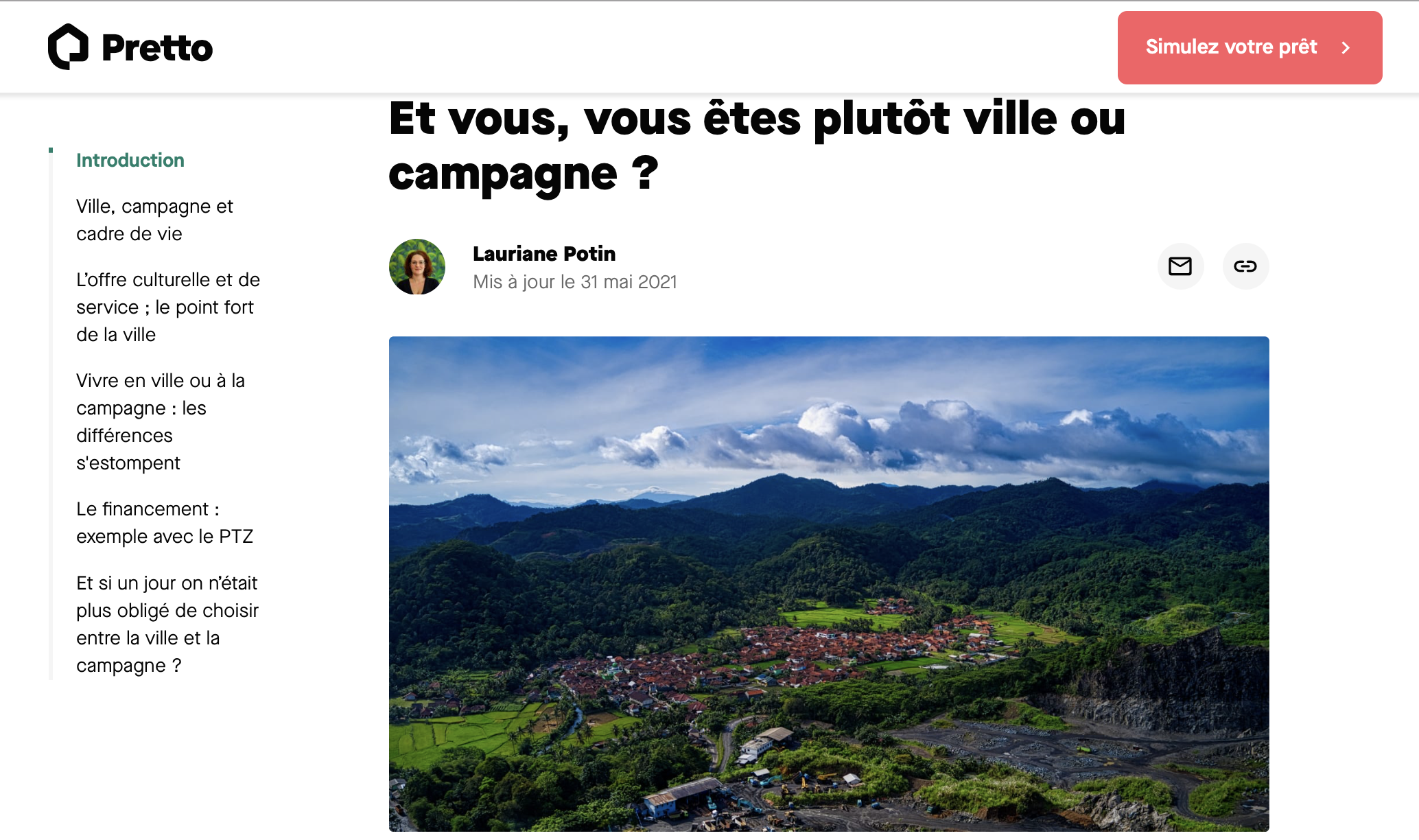 MYP French: La Ville Et La Campagne